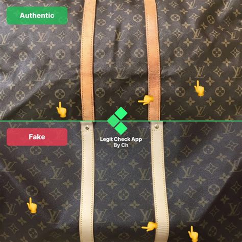 louis vuitton prism keepall real vs fake|louis vuitton keepall bag real.